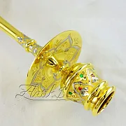 Подсвечник «Аристократ» с фианитом — фотография 2
