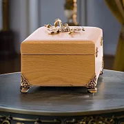 Деревянная шкатулка с ручкой «Горыныч» — фотография 1
