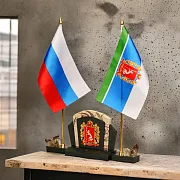 Каменная композиция «Герб» — фотография 1
