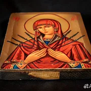 Икона Богородицы "Умягчение злых сердец" в подарок — фотография 3