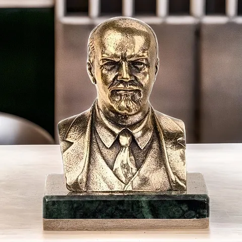 Бюст «В.И. Ленин» из бронзы