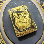 Бензиновая зажигалка Zippo "Волк одиночка" — фотография 1