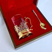 Подстаканник «Иван Царевич» из бронзы — фотография 2