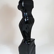 Скульптура «Женщина» из обсидиана — оригинальный подарок — фотография 2