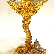 Бокал для вина "Бабочка" Златоуст. — фотография 2