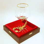 Бокал для коньяка "Скорпион" — фотография 3