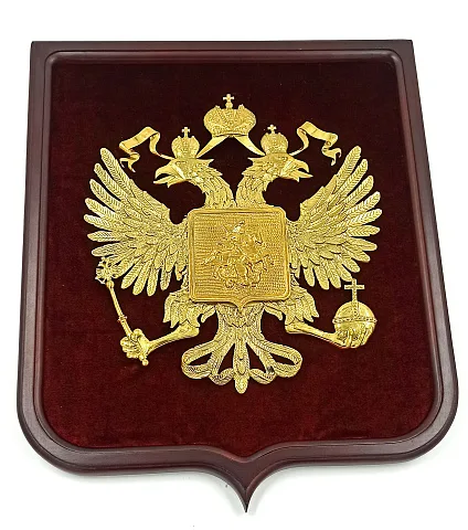 Панно «Герб России» с геральдической рамкой