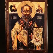 Св. Николай Чудотворец. Икона — фотография 5