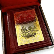 Книга Архимандрит Тихон "Несвятые Святые" — книга в кожаном переплёте — красивый подарок — фотография 2
