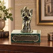 Бронзовая статуэтка "Ангел" на камне для Второафонского монастыря — фотография 1