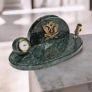 Часы «Престиж» с гербом УИС и подставками — фотография 1