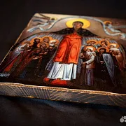 Икона "Покров Богоматери" — фотография 5