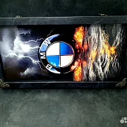 Нарды под стеклом «BMW» — фотография 5
