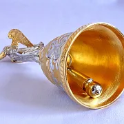 Колокольчик «Херувим» с золочением — фотография 2